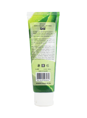 Lightening Facewash Aloe Vera